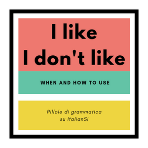 When and how do we use MI PIACE and when MI PIACCIONO?