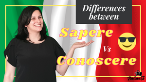 GRAMMATICA - Differenza tra il verbo SAPERE e il verbo CONOSCERE
