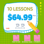 10 Lessons - Two Students - Learn Italian With ItalianSi