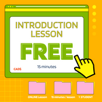 Introduction Lesson Online - One Student - Learn Italian
